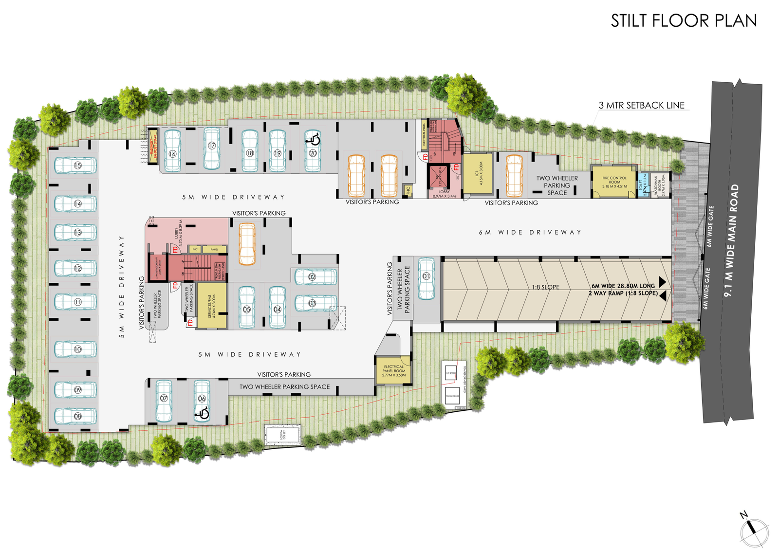 Stilt Floor Plan