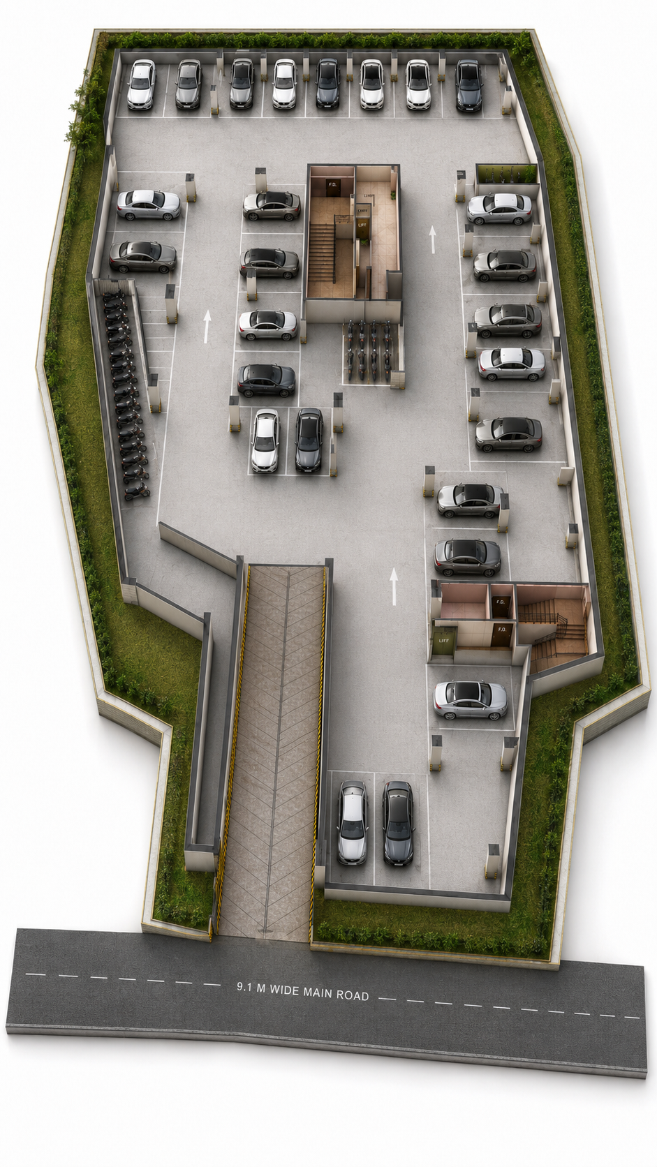 Basement Plan Isometric